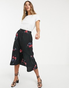 Юбка на пуговицах Vero Moda - Мульти