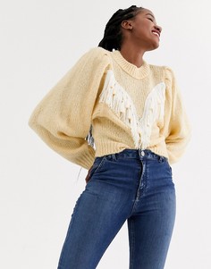 Джемпер в ковбойском стиле с бахромой ASOS DESIGN - Мульти