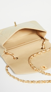 What Goes Around Comes Around Chanel Beige Classic 9 Flap Shoulder Bag