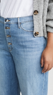 FRAME Ali Wide Crop Jeans