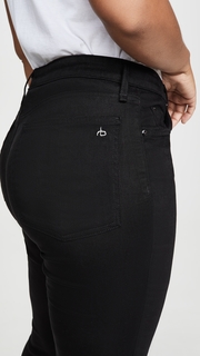 Rag & Bone/JEAN Nina High Rise Ankle Skinny Jeans