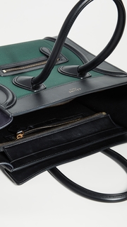 What Goes Around Comes Around Celine Multi Drummed Luggage Micro Bag