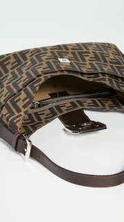 What Goes Around Comes Around Fendi Brown Zucca Shoulder Bag