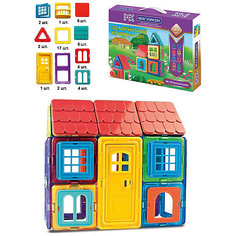 Магнитный конструктор Магникон "Кукольный домик", 35 деталей