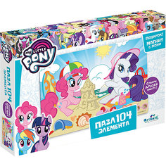 Пазл My little Pony Замок на песке, 104 элемента, с магнитом Origami