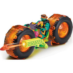 Мотоцикл с фигуркой Майки, серия ROTMNT Jazwares