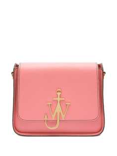 JW Anderson каркасная сумка с металлическим логотипом