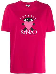 Kenzo Cupid print logo T-shirt
