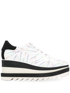 Stella McCartney кроссовки Sneak-Elyse с логотипом