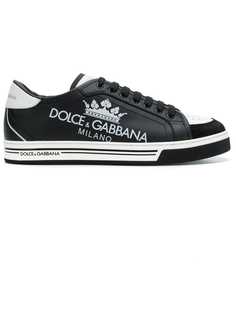 Dolce & Gabbana кроссовки с принтом Roma
