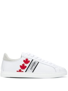Dsquared2 кроссовки с нашивками