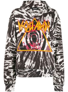Dsquared2 tie-de logo hoodie