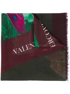 Valentino платок с абстрактным принтом