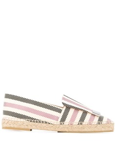 Sergio Rossi striped espadrilles