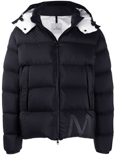 Moncler пуховик с логотипом