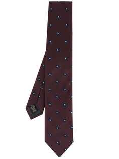 Ermenegildo Zegna галстук с микроузором
