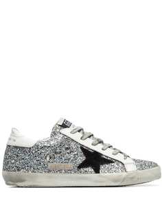 Golden Goose кроссовки Superstar с блестками