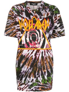 Dsquared2 футболка оверсайз с принтом тай-дай
