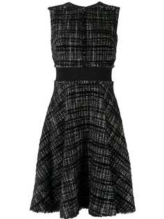 Paule Ka расклешенное платье в клетку