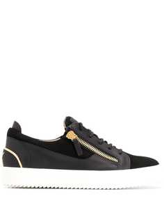 Giuseppe Zanotti низкие кроссовки на молнии