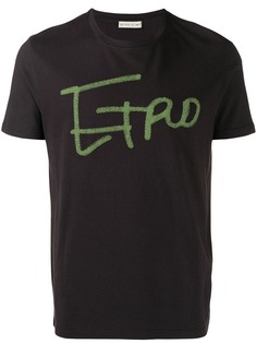 Etro футболка с принтом