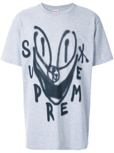 Supreme футболка с принтом граффити