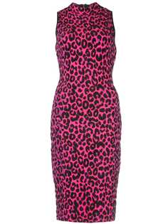 Milly платье миди с леопардовым принтом