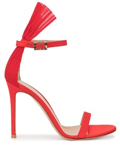 Gianvito Rossi pleat detail sandals