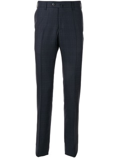 Loro Piana клетчатые брюки строгого кроя