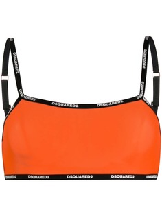 Dsquared2 топ-бралетт с логотипом