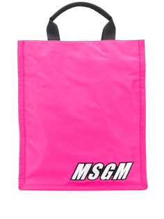 MSGM объемная сумка-тоут с логотипом