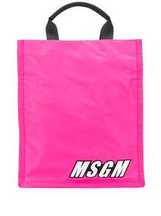 MSGM объемная сумка-тоут с логотипом