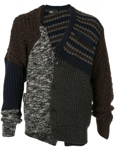 Kolor knitted wool cardigan