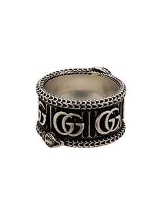 Gucci GG Marmont snake motif ring