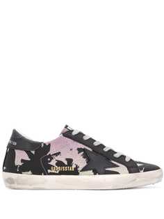Golden Goose кеды Superstar с принтом