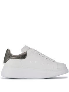 Alexander McQueen кроссовки на шнуровке и платформе