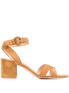Gianvito Rossi босоножки на массивном каблуке