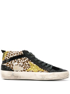 Golden Goose кроссовки с нашивкой в виде звезды