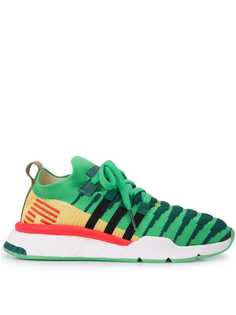 Adidas кроссовки с носочной вставкой на шнуровке