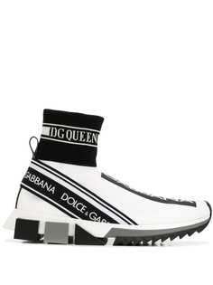 Dolce & Gabbana классические кроссовки-носки