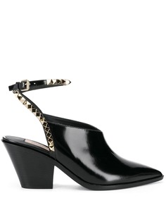Valentino мюли Valentino Garavani с отделкой Rockstud