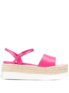 Miu Miu босоножки на танкетке