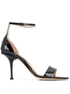 Sergio Rossi лакированные босоножки SR Milano