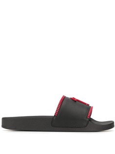 Giuseppe Zanotti шлепанцы Brett с молниями