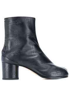Maison Margiela ботильоны с разделенным большим пальцем и логотипами