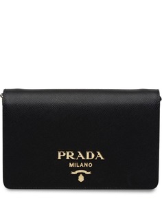 Prada сумка на плечо из кожи Saffiano