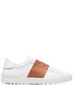 Valentino кроссовки с контрастной полосой