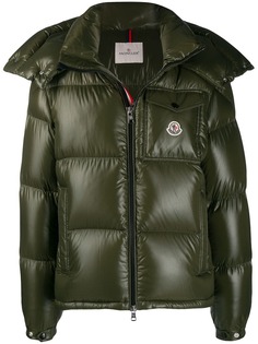 Moncler блестящая куртка-пуховик
