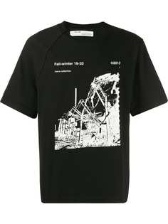 Off-White футболка с графичным принтом