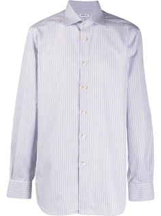 Kiton рубашка в клетку